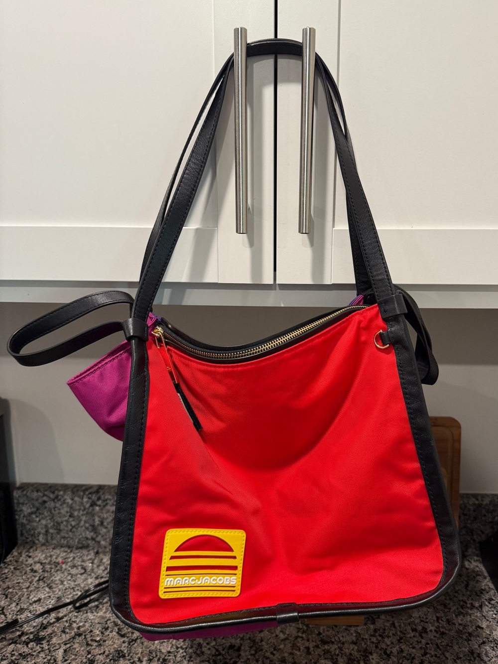 Marc Jacobs nylon color block sport tote - Picture 1 of 11